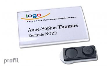 Namensschild profil 40 compact